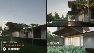 Image & Animation with D5 Render | Private House 280 Part 2 | Downloadable File Included