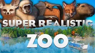 🌲 This REALISTIC Zoo is INCREDIBLE! Details at EVERY CORNER! | Planet Zoo Tour