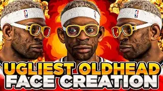 🚨New🚨 Best Face Creation NBA 2K21 Ugly OldHead Best Comp Cheesy Face Creation