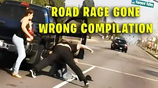 IDIOTS IN CARS BAD ROAD RAGE COMPILATION