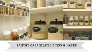 Pantry Organization Tips and Hacks | Pantry Organization Ideas