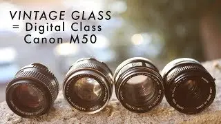 Shooting with vintage lenses on the canon m50