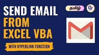 Send Email From Excel |How To Send Email  Using Formula Excel with Hyperlink Function |#gokultech