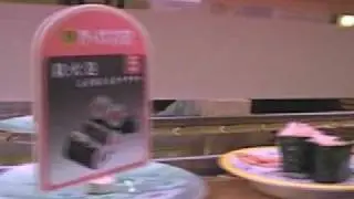 Conveyor Belt Sushi in Japan