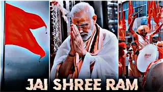 🚩🚩 JAI SHREE RAM X NARENDRA MODI | 🚩 JAI SHREE RAM 🚩 | HINDU EDIT |#jaishreeram #narendramodi