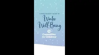 A Psychologist's Guide to Winter Well-Being 2022