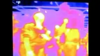 Infrared Camera A tDallas Perot Museum of Science showing radiation