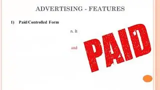 1   Concept and Features of Advertising