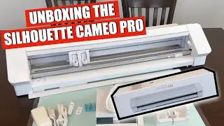 Silhouette Cameo 4 Pro Unboxing & First Cutting Project