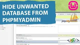 How to Hide Unwanted Database from Phpmyadmin Wamp Server