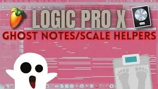 How To Get Ghost Notes In Logic Pro X Like FL STUDIO!!!! (Free Logic Template Download)