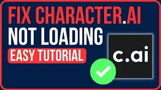 HOW TO FIX CHARACTER AI NOT LOADING (2024) | Why is Character Ai Not Working?