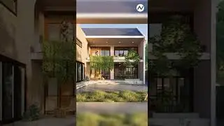 Modern House Enscape Animation - Modelled in Revit