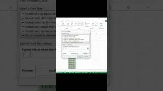 how to highlight current date in Excel | conditional formatting | Excel video | #function | #shorts