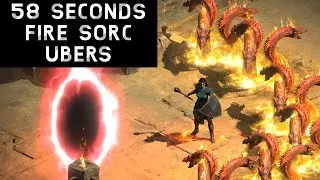 [D2R] 58 Seconds Hydra Sorc Ubers (To be continued)