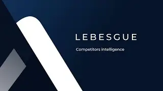 Lebesgue - Competitors intelligence