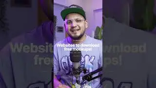 Websites to Download FREE Mockups for Photoshop! #freemockup #graphicdesigner #resources
