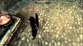 Skyrim DIMONIZED UNP female body "neck problem" (funny)