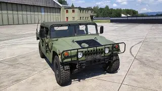 HUMVEE AM-General M998A1 POV Test drive by www.offroadtrucks.eu