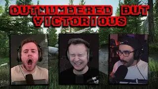 🎖OUTNUMBERED BUT VICTORIOUS🎖- Escape From Tarkov Funniest Twitch Clips #259