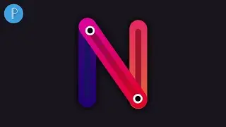 N Logo How to Make Logo On Android Phone | Professional Logo design