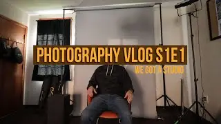 Photographers Vlog S1E1 | We Got a Studio