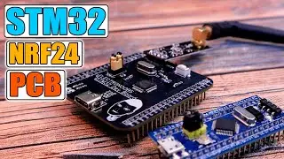 STM32 with Arduino IDE | Schematic & custom PCB | NRF24 radio | Bootloader