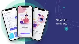 Mobile App Promo for After Effects 2021