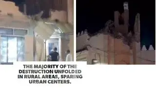 Massive #earthquake kills 296 in #Morocco; pics show damage