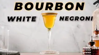 A Bourbon answer to the White Negroni - The Brown Bomber cocktail