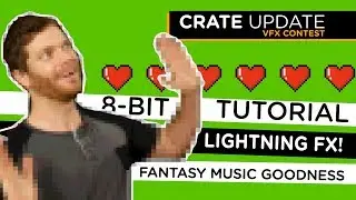 👾 8-BIT tutorial! Lightning Arc Effects! Fantasy Music and Contest!