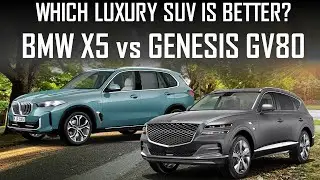 WHICH LUXURY SUV IS BETTER? BMW X5 vs GENESIS GV80 // ENGINEERS FULL REVIEW