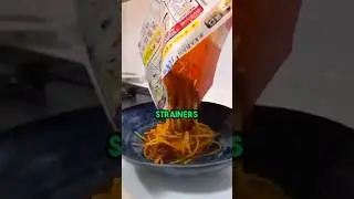 Japan's All in One Microwavable Pasta Packet