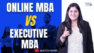 Online MBA vs Executive MBA 🤜🤛| Which course is worth doing? 🤔