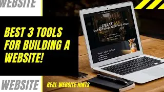 Best Tools to build a website with right now!