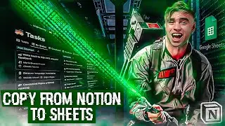 Transfer Notion Data to Google Sheets in Seconds