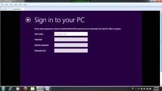 Install Windows 8