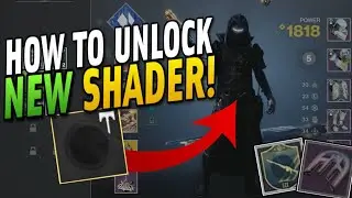 How To Unlock NEW SUPERBLACK Shader During INTO THE LIGHT... FREE ALL BLACK SHADER! | Destiny 2