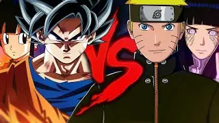 Goku e Chichi VS. Naruto e Hinata | Combate de Rimas | Part. Tenkai, Mayumi e NKM