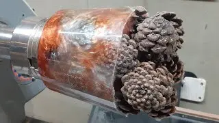 Woodturning - Pine Cones