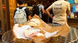 Con mollica o senza da Donato. A meat snack shop that has made a splash all over the world!