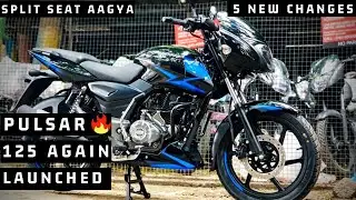 Finally Bajaj Pulsar 125 Split Seat Launched In India Again 🙈😱 || 5 New Changes || Price ??
