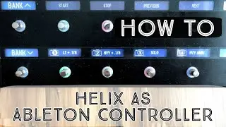 Configuring Line 6 Helix as an Ableton Live Controller