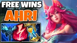 Ahri is the biggest Free Wins mid right now. Just existing makes you win | 13.9