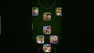 Best squad | 4-3-3 formation | eFootball 24 mobile | #shorts #pes #efootball #pes2021