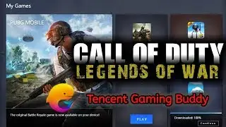 Play Call of Duty Legends of War on Tencent Gaming Buddy Emulator - How to Setup Keyboard Layout