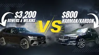 2023 Volvo XC60 - $800 Harman/Kardon vs $3,200 Bowers & Wilkins Sound System