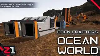 Building A Factory To Terraform An Entire Planet ! Eden Crafters Ocean World [E2]