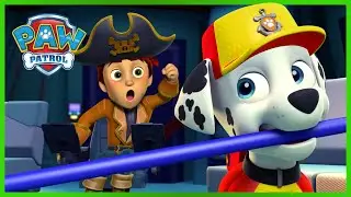 ONE HOUR PAW PATROL COMPILATION! Sea Patrol stops Sid The Pirate and MORE! | Cartoons for Kids!