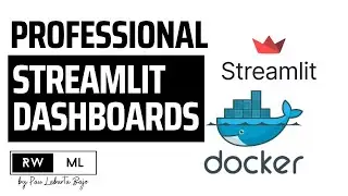 Professional Streamlit dashboards with Docker